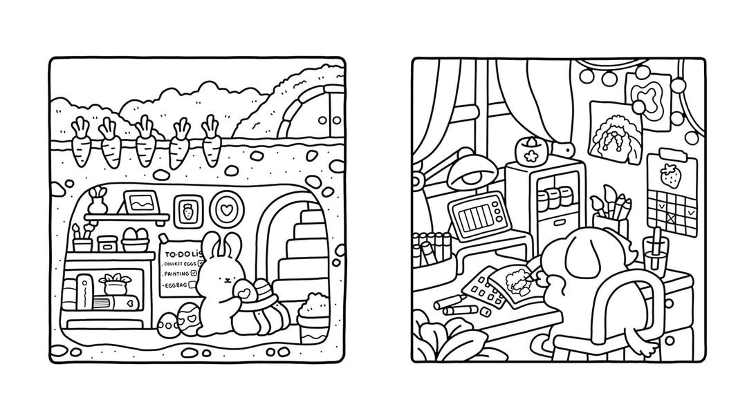 Libro Para Colorear Abrazos Blanditos Para Niños