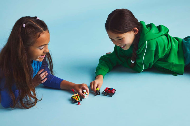 Juego Lego Original City Pizza Vs Camión De Bomberos Niños