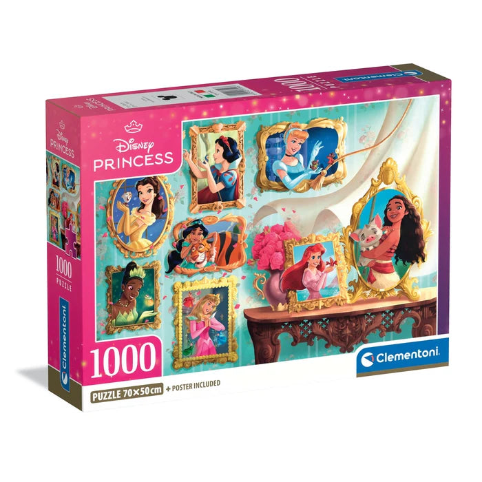 Rompecabezas 1000 Piezas Princesas Disney Clementoni