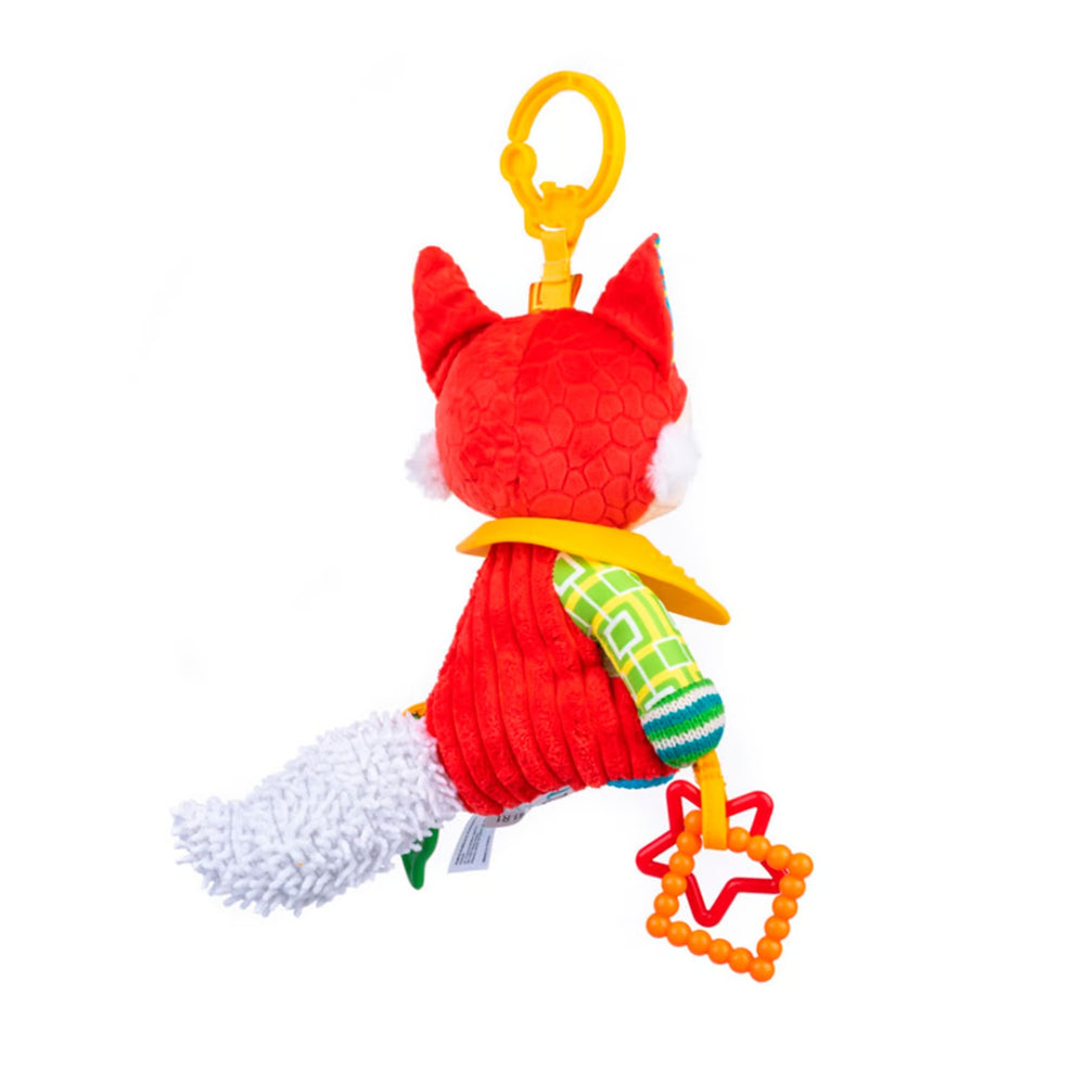 Juguete Bebe Peluche Zorrito Sensorial Mordedor