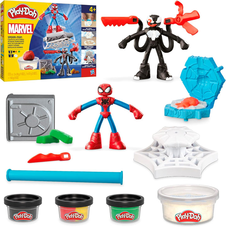 Juguete Play-doh Spider-man Batalla Para Niños