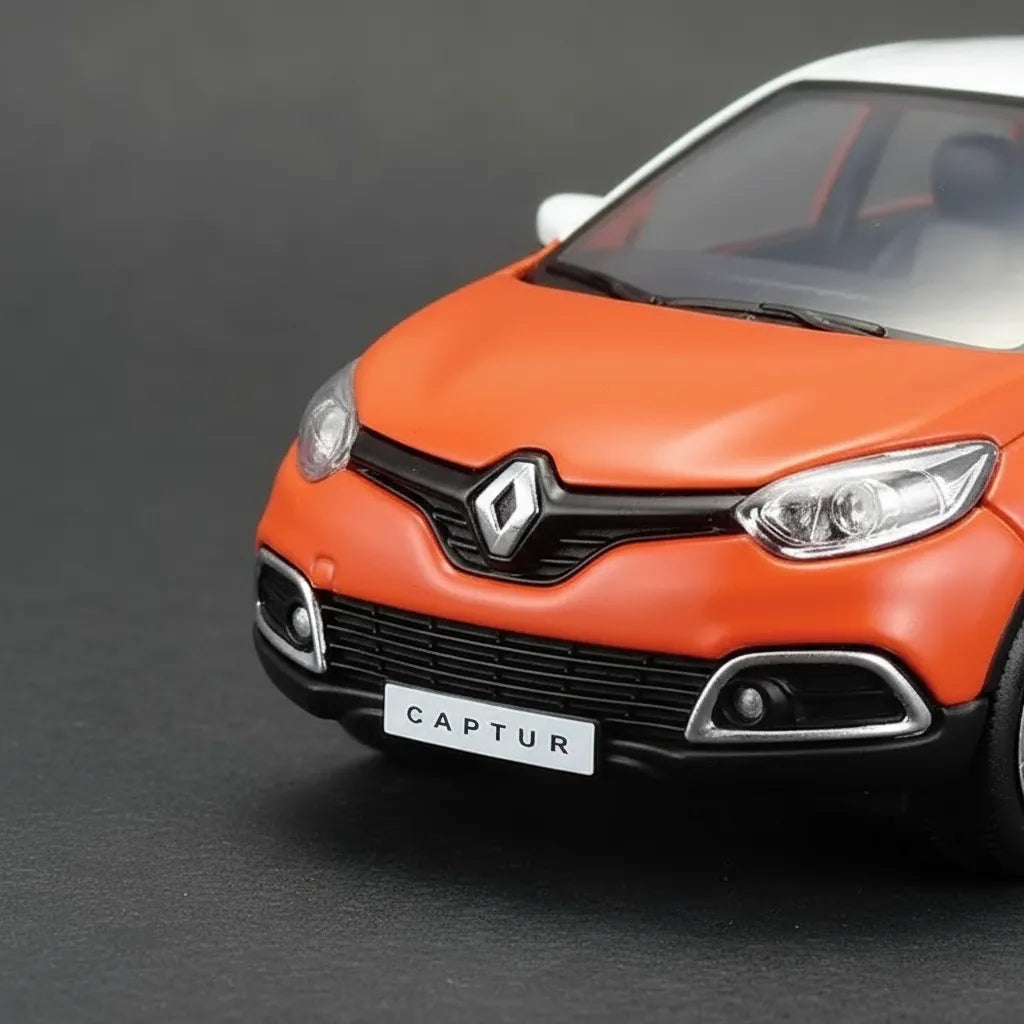 Carro Coleccionable Bburago 1/43 Renault Captur Naranja