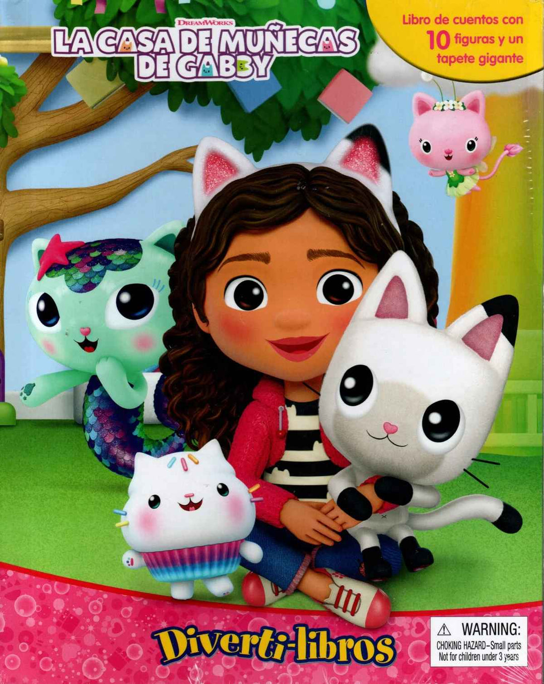 Libro Infantil Casa De Las Muñecas 10 Figuras Y Tapete