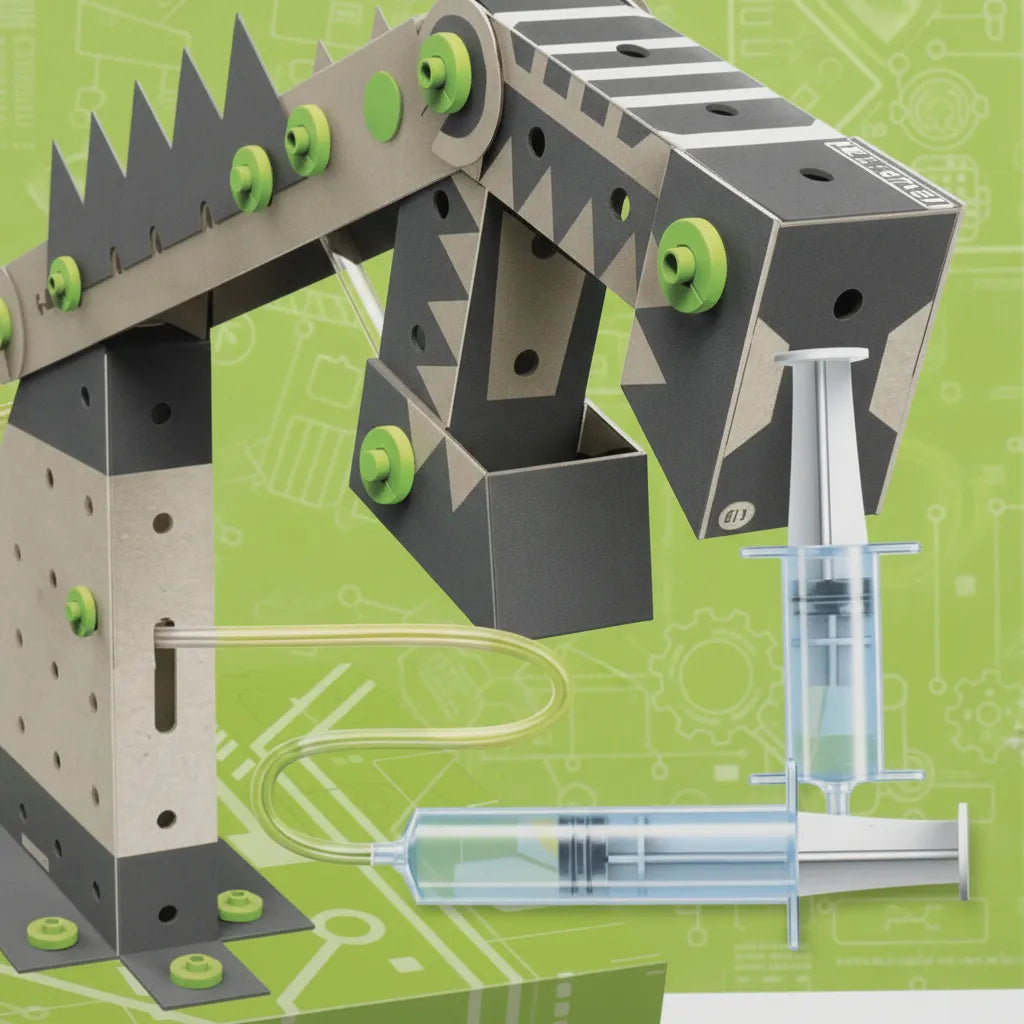 Experimento Ciencia Brazo Hidraulico