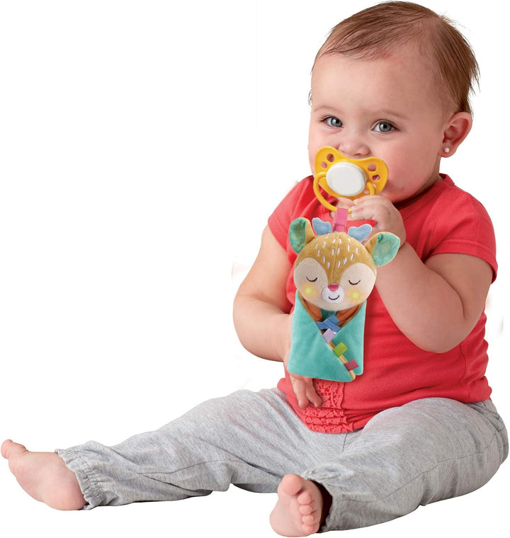 Peluche Cervatilla Con Luz Y Chupete Para Bebés