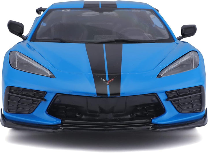 Carros A Escala 1/36 Chevrolet Corvette Stingray Coupe Azul