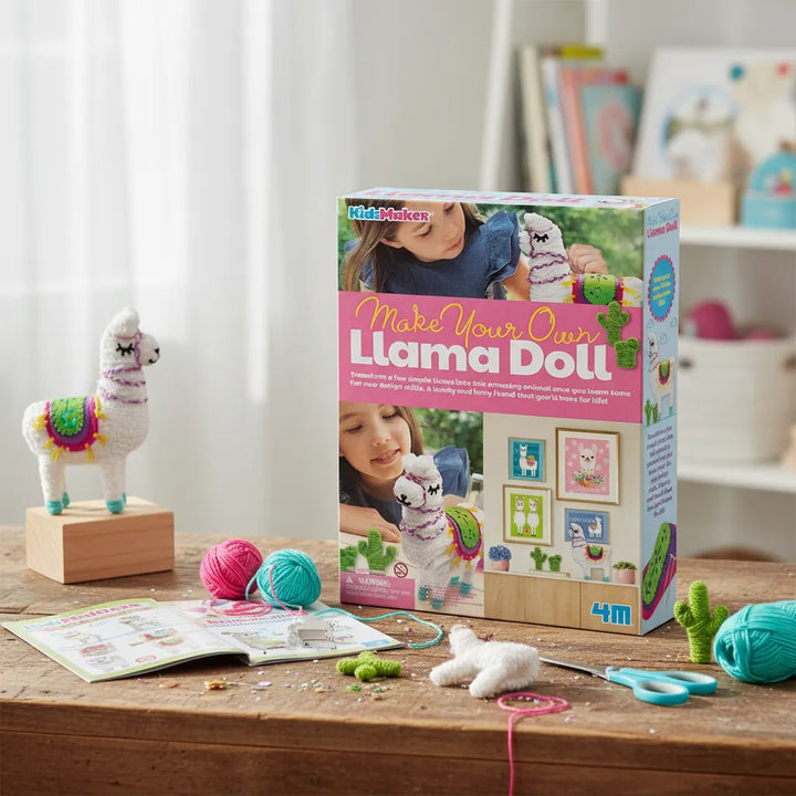Kit De Arte Haz Tu Propio Muñeco Llama