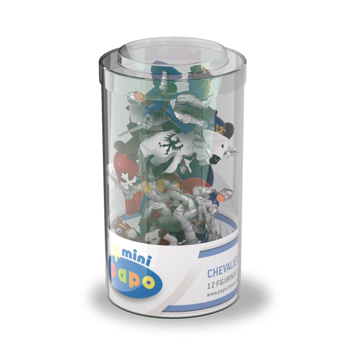 Set Figuras De Caballeros 12 Piezas detalladas niños