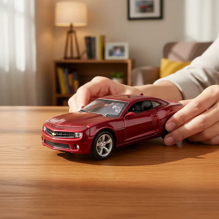 Carro A Escala 1/36 Chevrolet Camaro Maisto Rojo Original