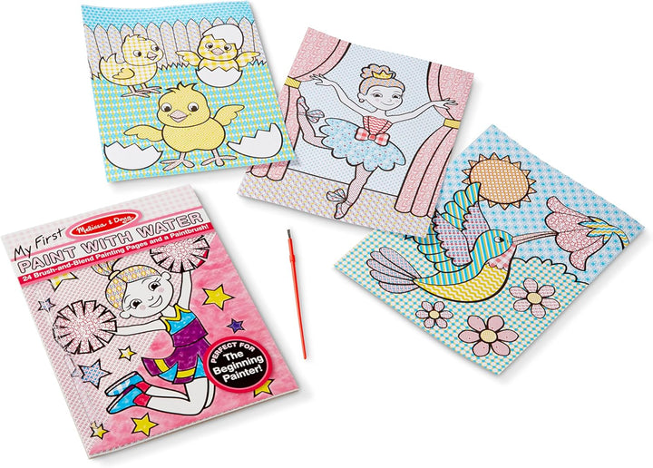 Libro De Colorear Pintura Con Agua Para Niños