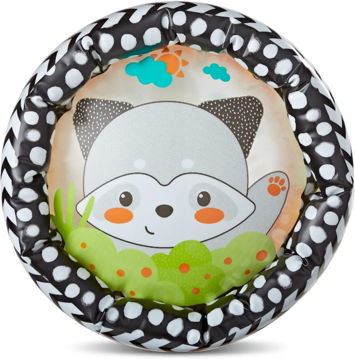 Rodillo Inflable Animales Sonajero Estimulación Bebé