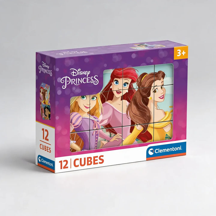Rompecabezas Cubos Princesas Disney Clementoni Para Niños