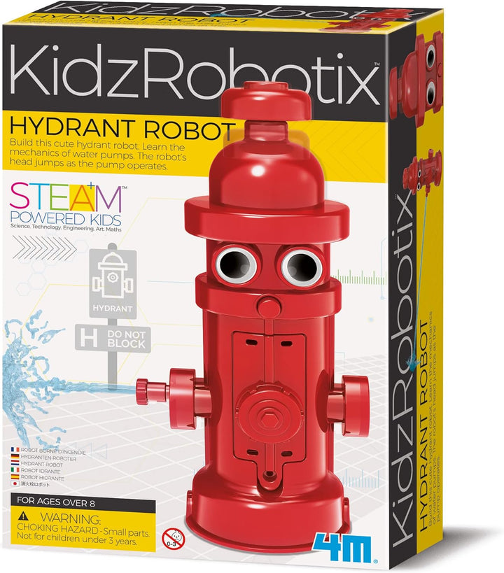 Juego Experimento Educativo Robot De Hidrante Niños