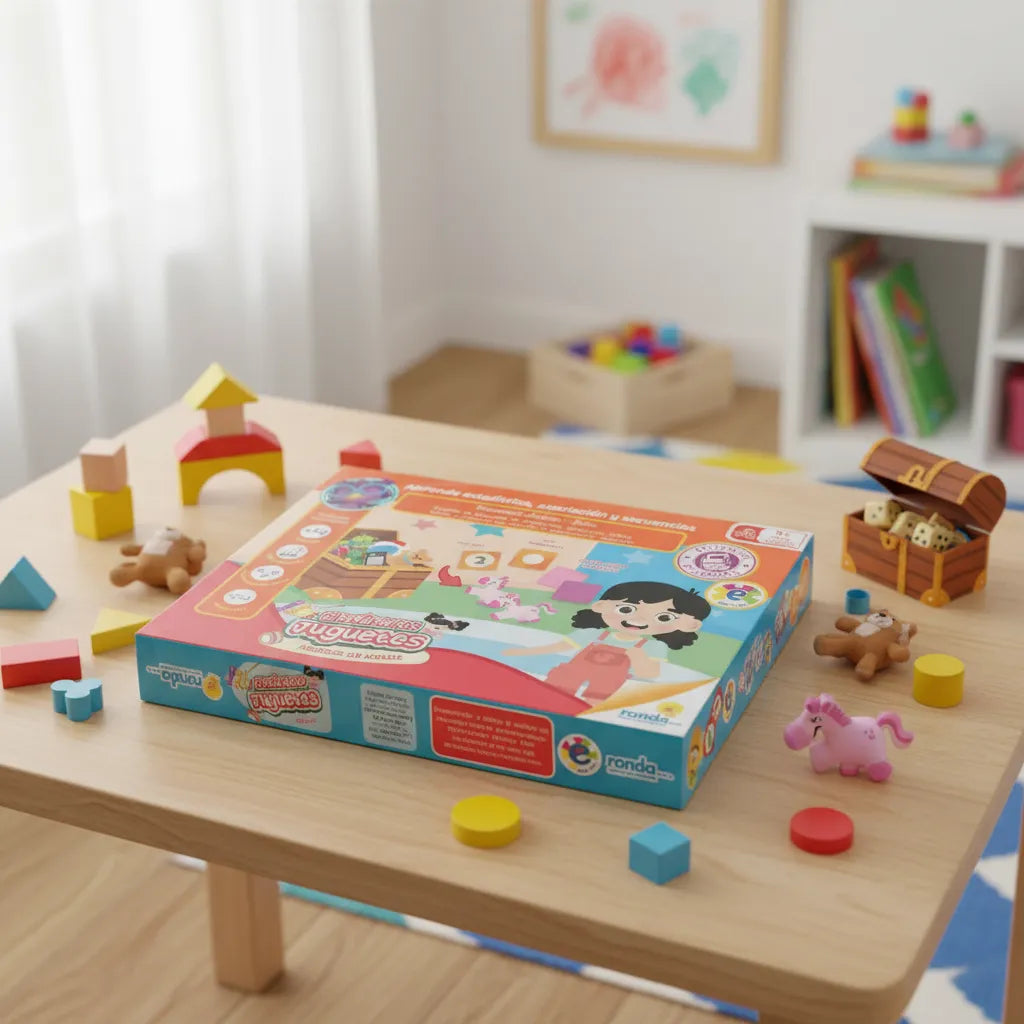 Juego El Baúl De Los Juguetes Aprendiendo Estadística Niños