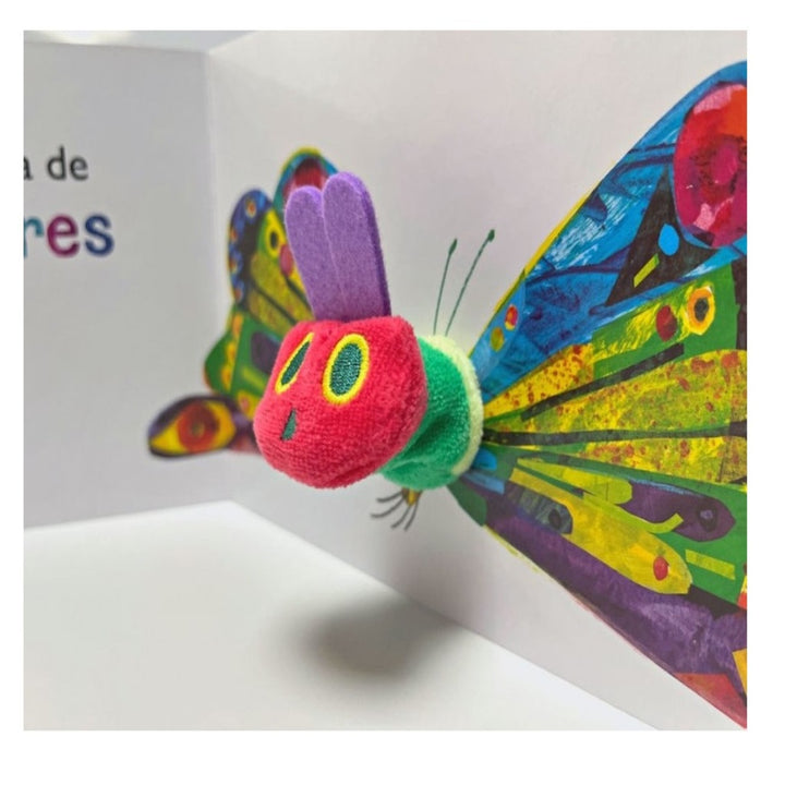 Libro Interactivo Títere Dedo Oruga Sensorial Niños