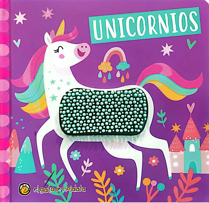 Libro Infantil Interactivo Con Texturas Unicornios