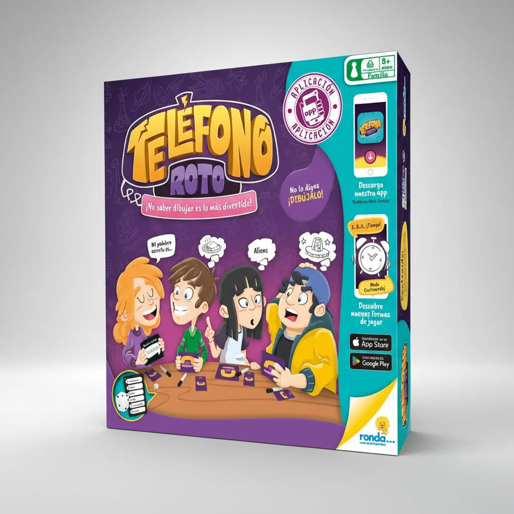 Juego De Mesa Estrategia Teléfono Roto Para Familia