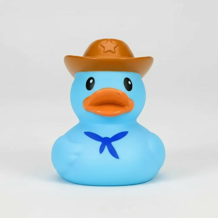 Juguete Patito De Baño Infantino Vaquero Para Bebés Niños