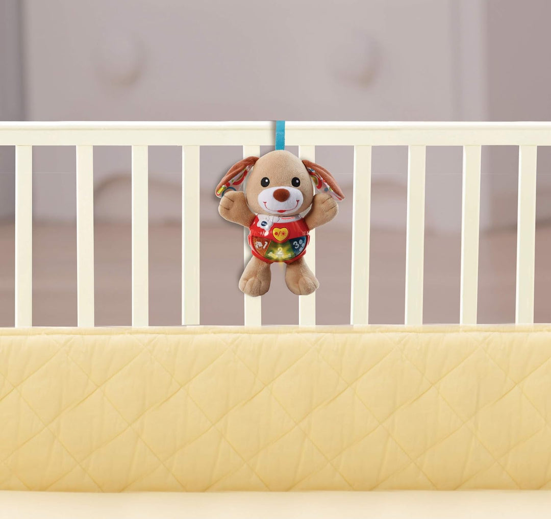 Juguete Bebé Peluche Perrito Luces Sonido