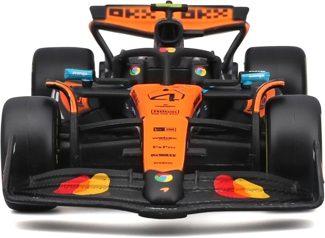 Carro Escala Race Formula Mclaren Mcl39 Norris 4