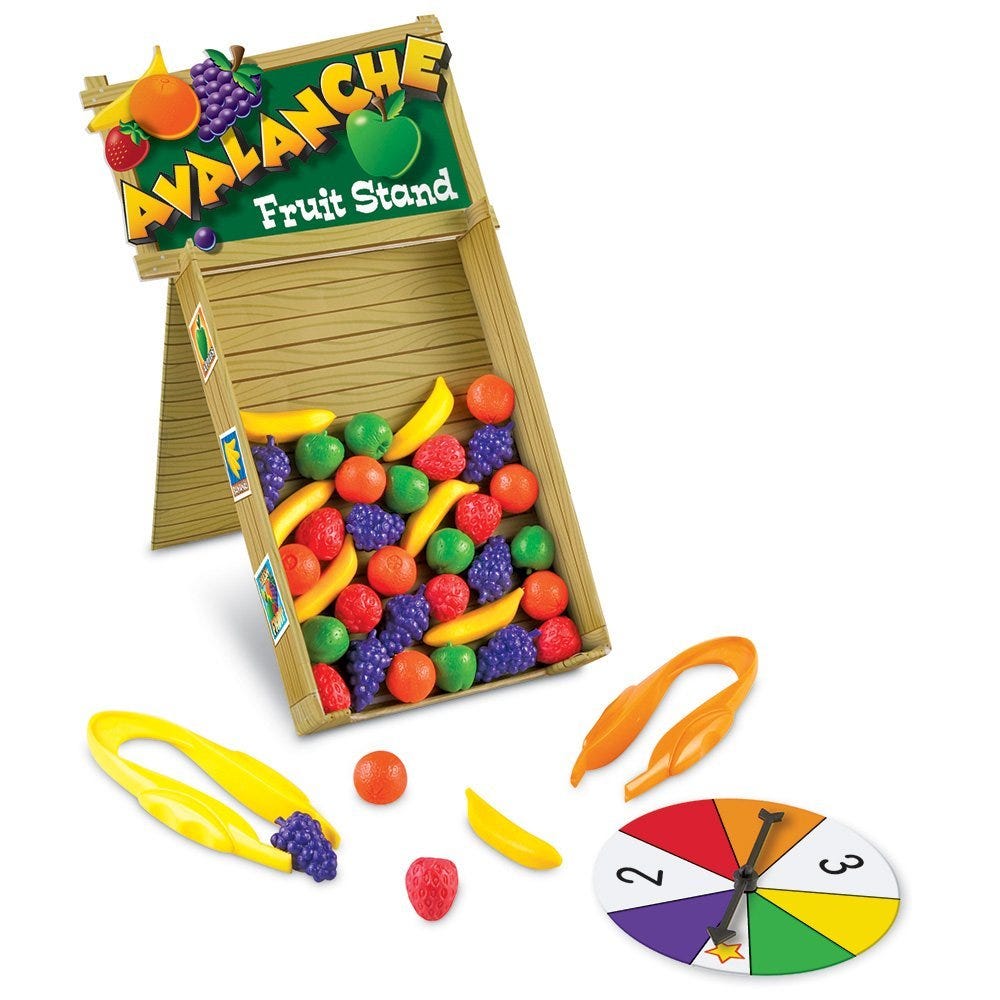 Juego Avalancha Frutas Motricidad Para Niños