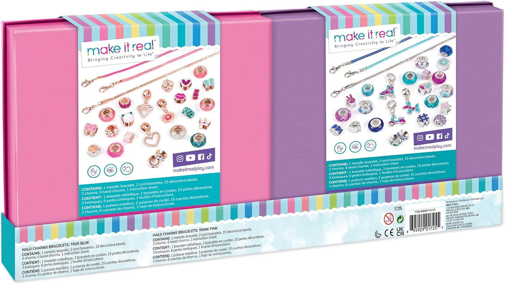 Set Pulseras Con Dijes Decorativas 56 Piezas Niñas