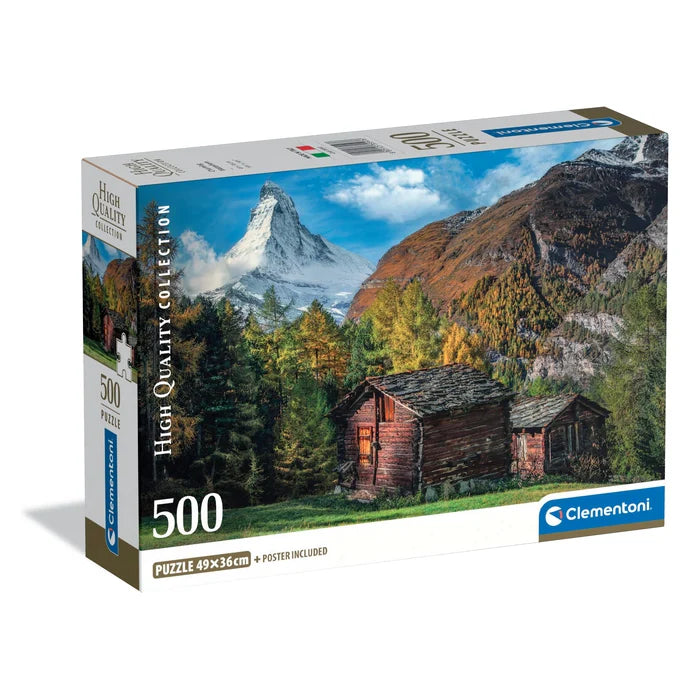 Rompecabezas 500 Piezas Encantador Matterhorn Clementoni