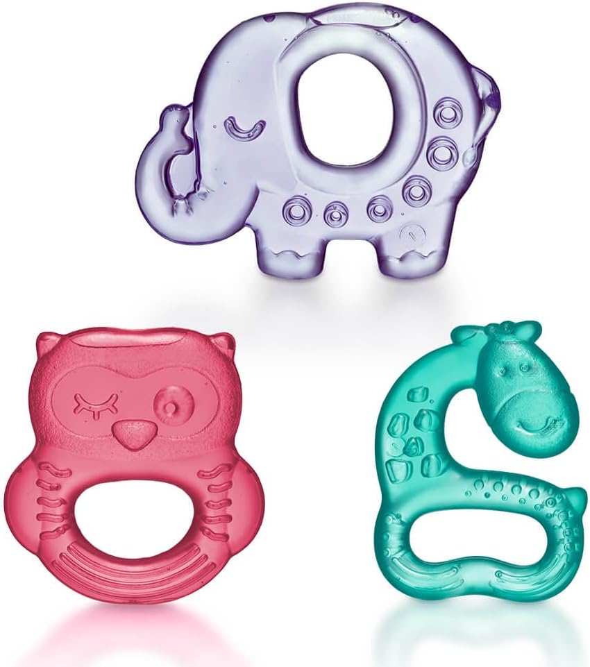 Set De Mordedores Zoo Para Bebé X 3 Niñas