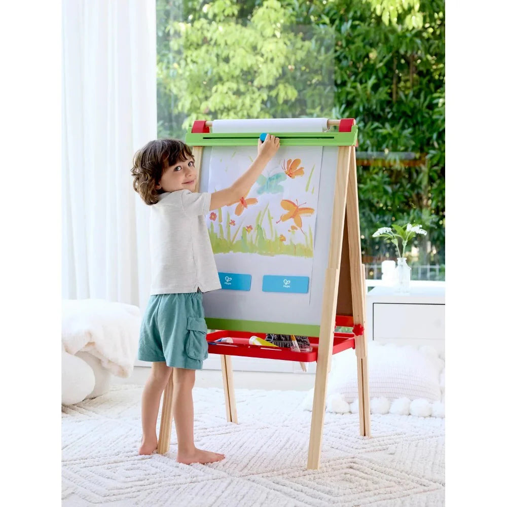 Juguete Tablero De Madera Infantil Doble Cara Para Niños