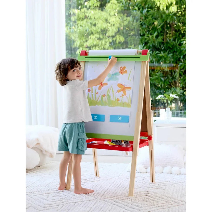 Juguete Tablero De Madera Infantil Doble Cara Para Niños