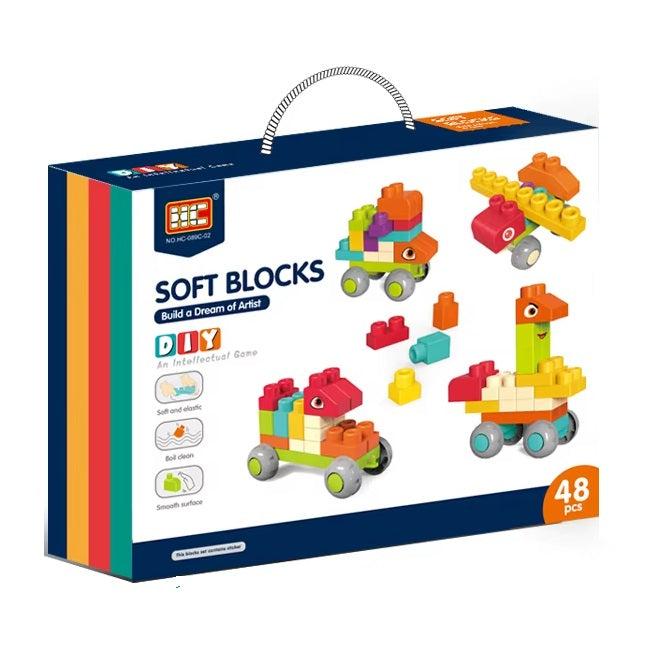 Juego Bloques De Construcción 48 piezas Niños