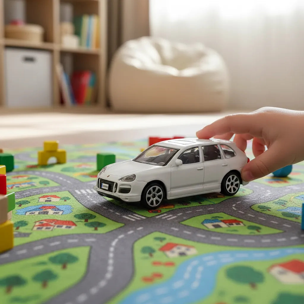Carro Coleccionable Bburago 1:43 Porshe Cayenne Blanco