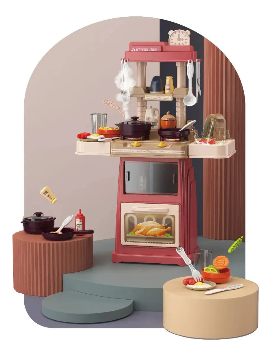 Juguete Cocina Con Luces Y Sonidos Para Niños