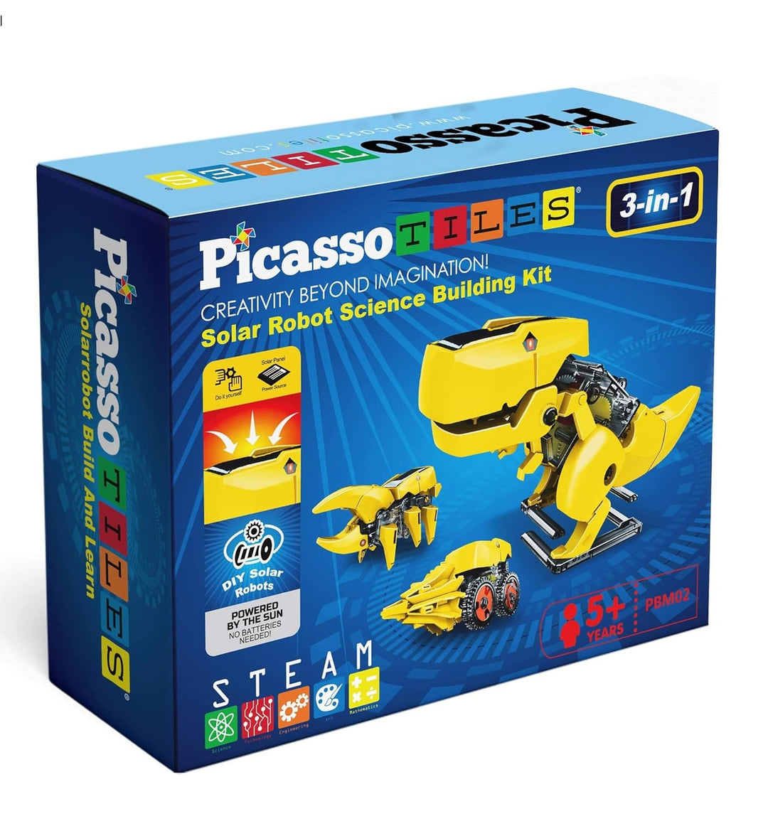 Juego Construcción Robot Solar 3 En 1 Para Niños