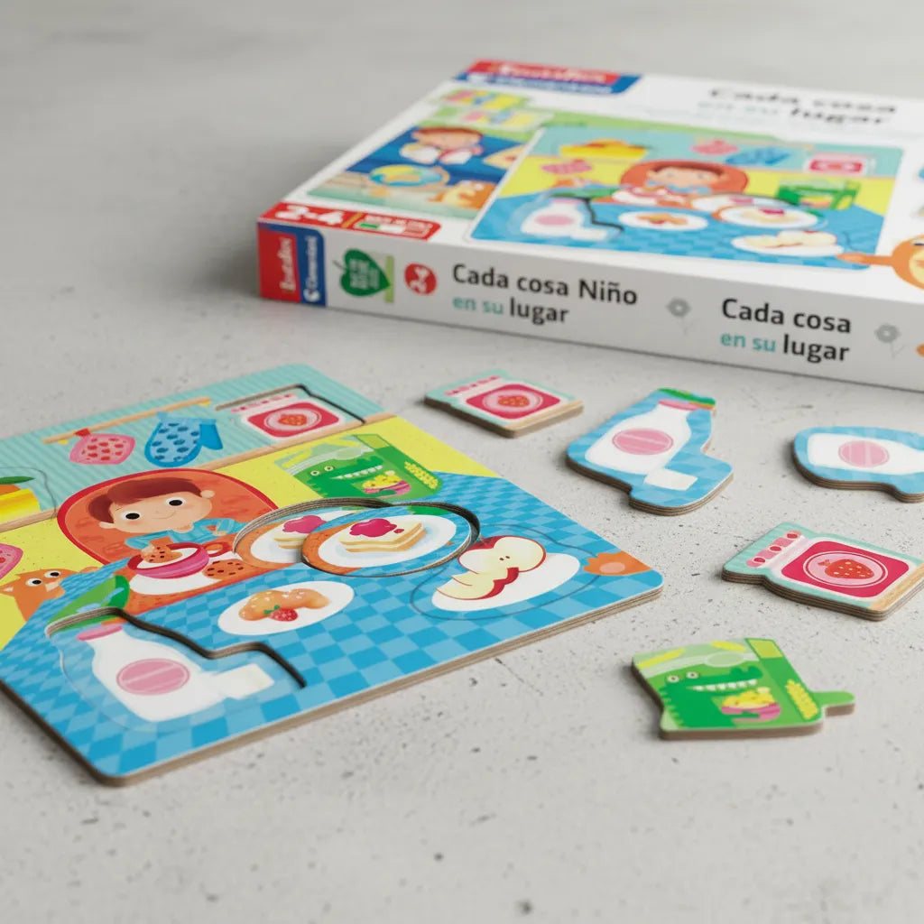 Juego Didáctico Cada Cosa En Su Lugar Niños
