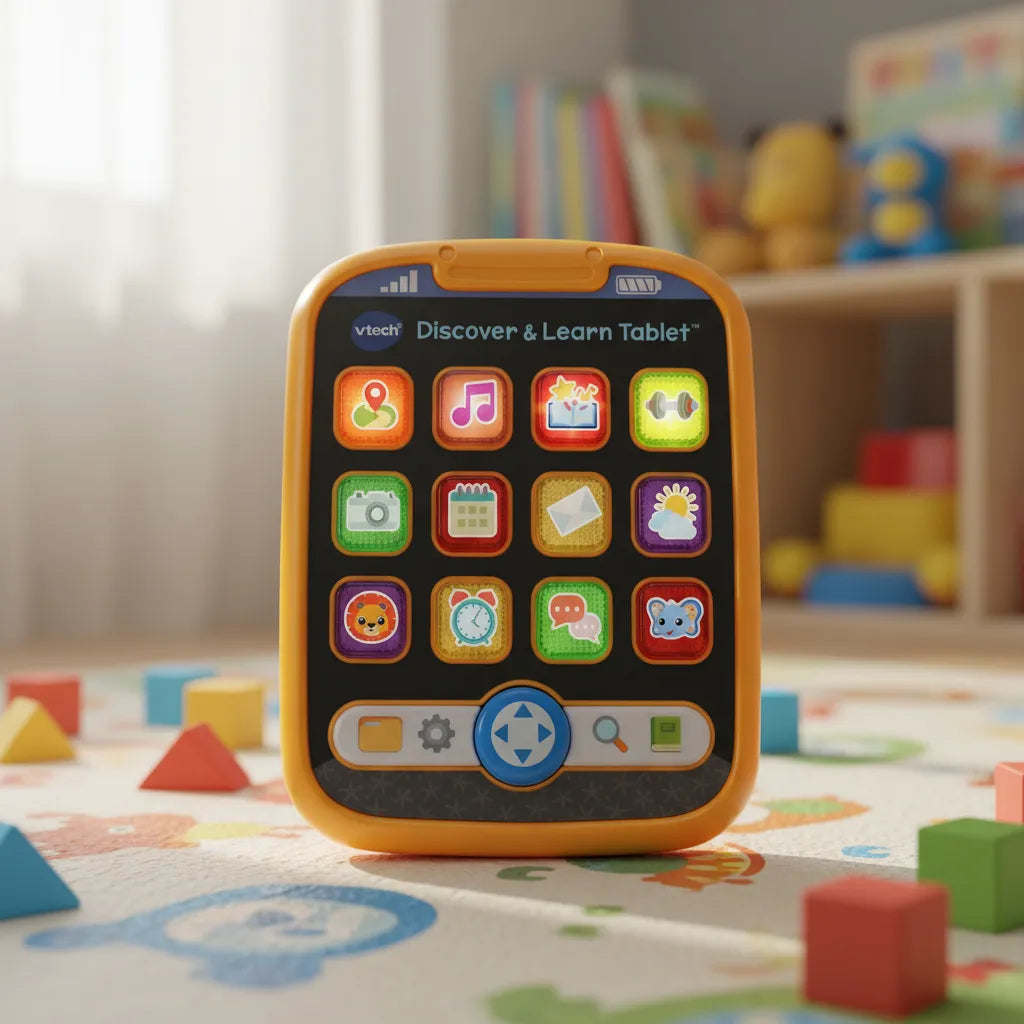 Juguete Peque Tablet Bilingüe Happy Play Bebés