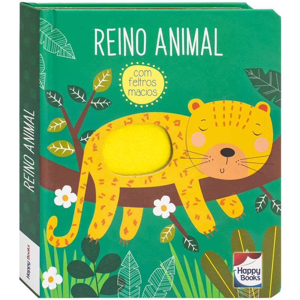 Libro Interactivo Reino Animal Texturas De Fieltro Niños