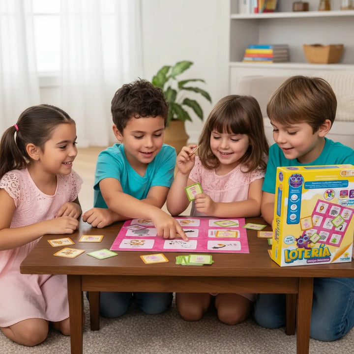 Loteria Infantil Bilingue La Naturaleza