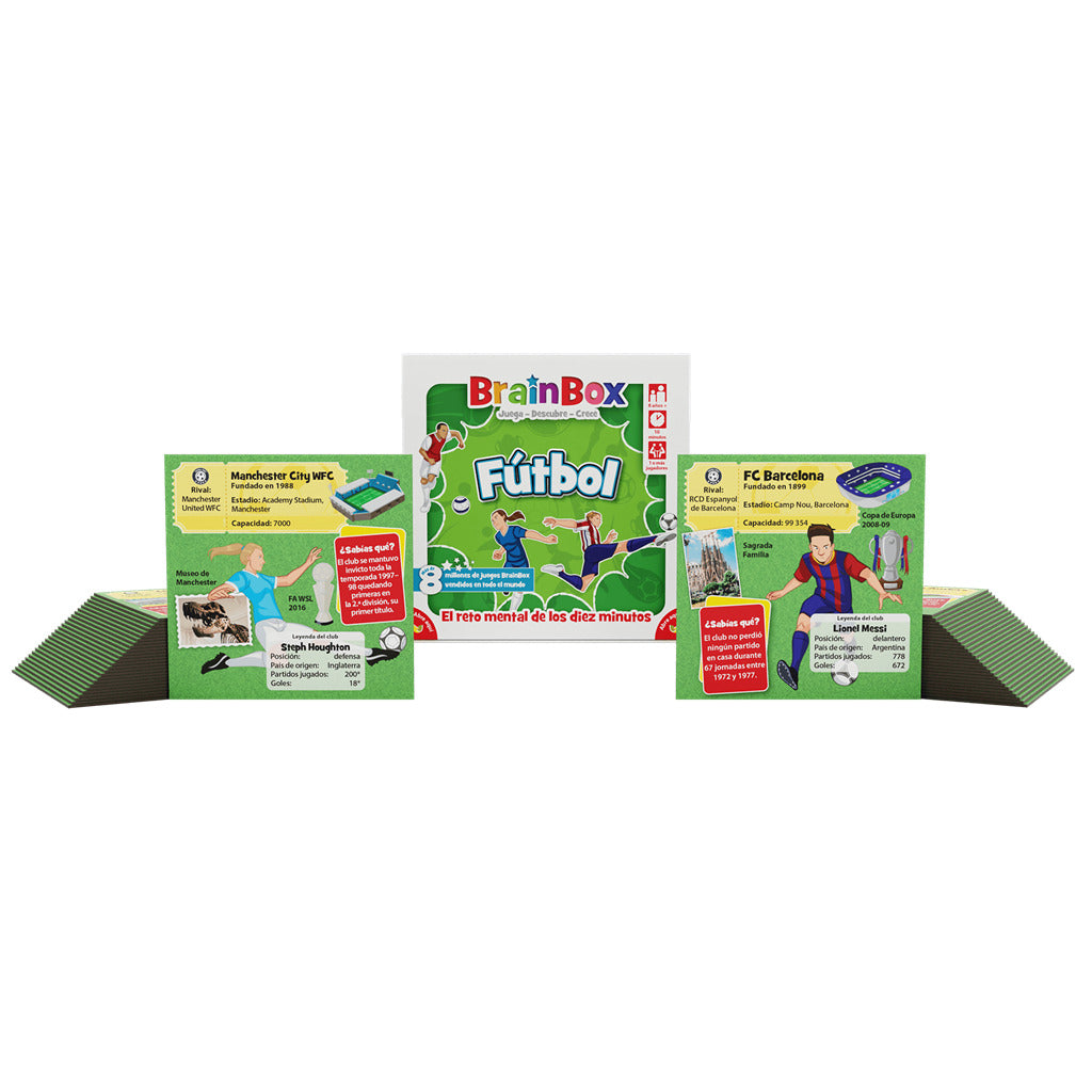 Juego De Mesa Brainbox Futbol Estrategia Para Niños Familia