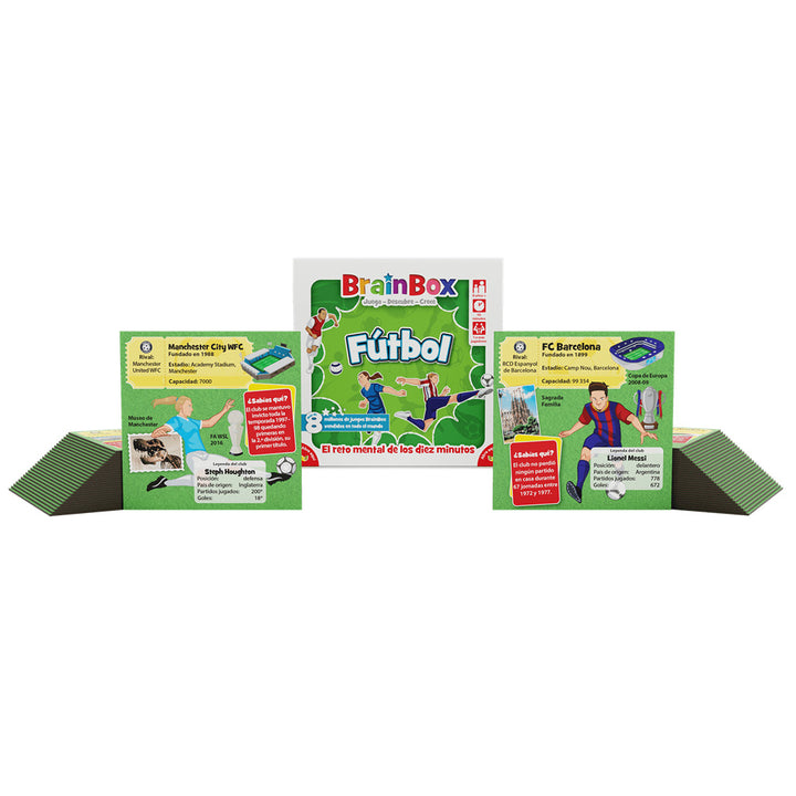 Juego De Mesa Brainbox Futbol Estrategia Para Niños Familia