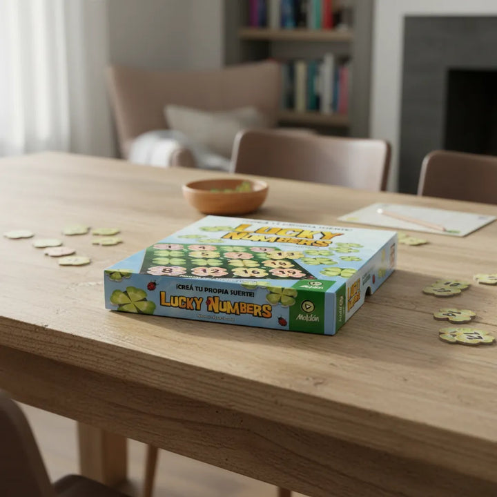 Juego De Mesa Lucky Numbers 2021 Estrategia Niños Y Adultos