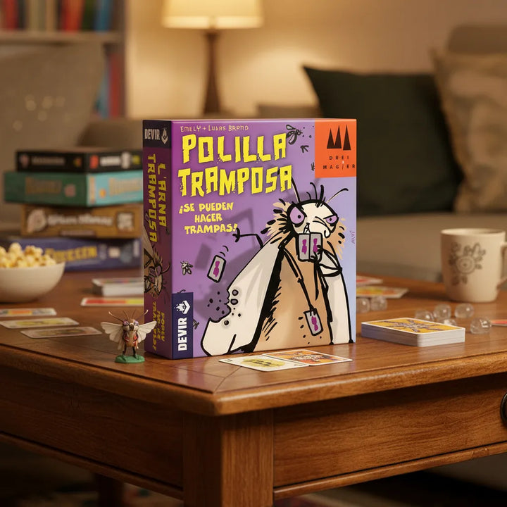 Juego De Mesa Polilla Tramposa niños adultos