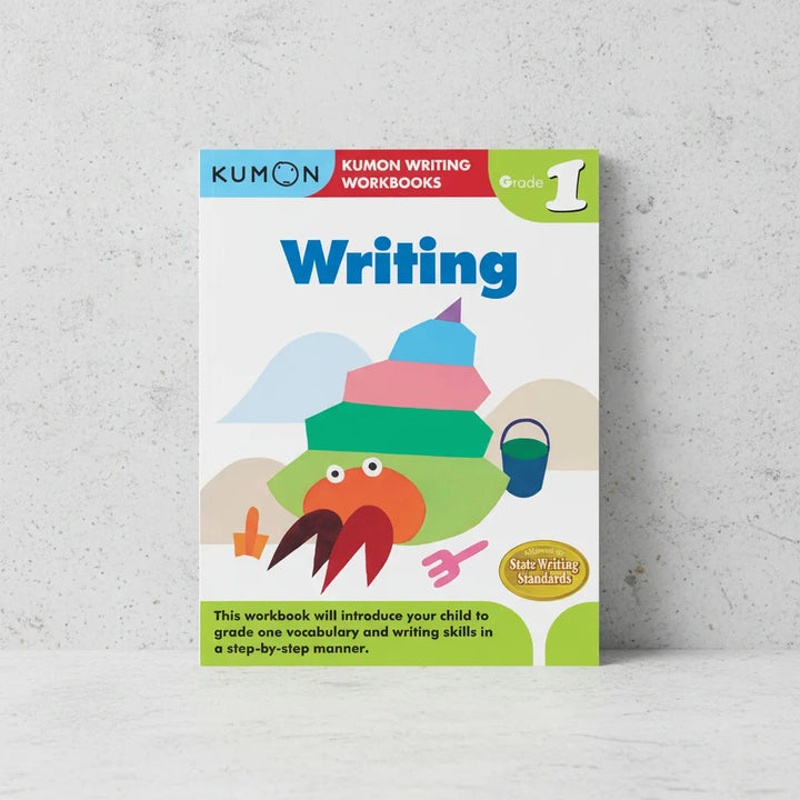 Libro didáctico Kumon Writing Grade 1 para niños niñas