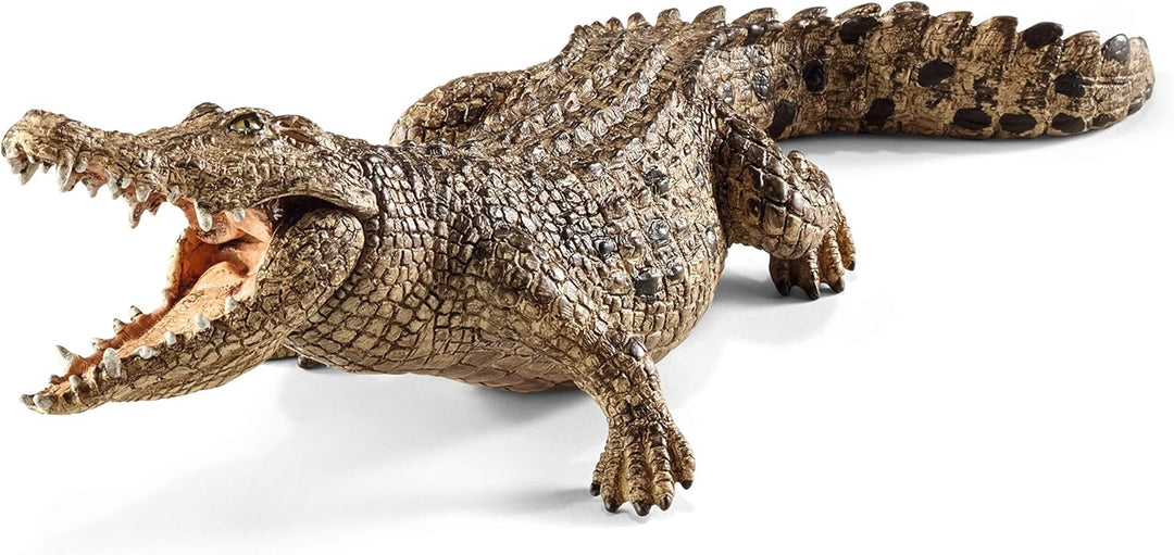 Figuras Animales Cocodrilo Pintada A Mano Schleich