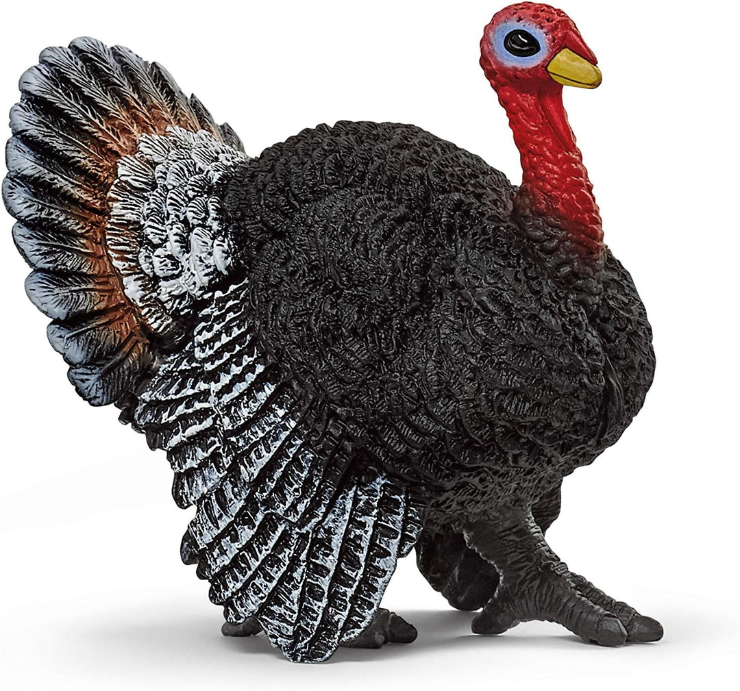 Figura Animales Pavo Pintada A Mano Schleich