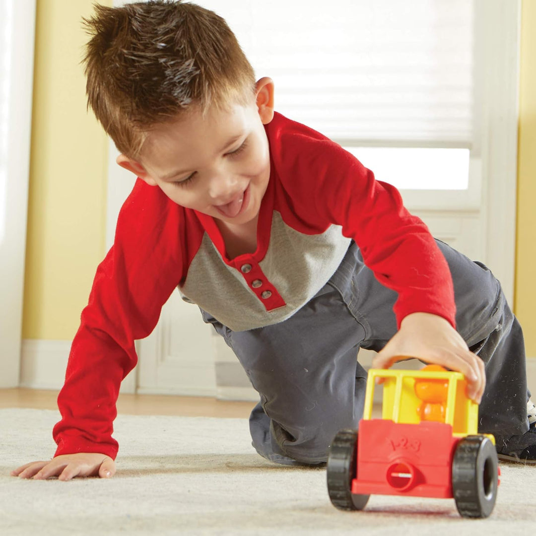 Juego De Construcción Vehículos 1 2 3 Para Niños