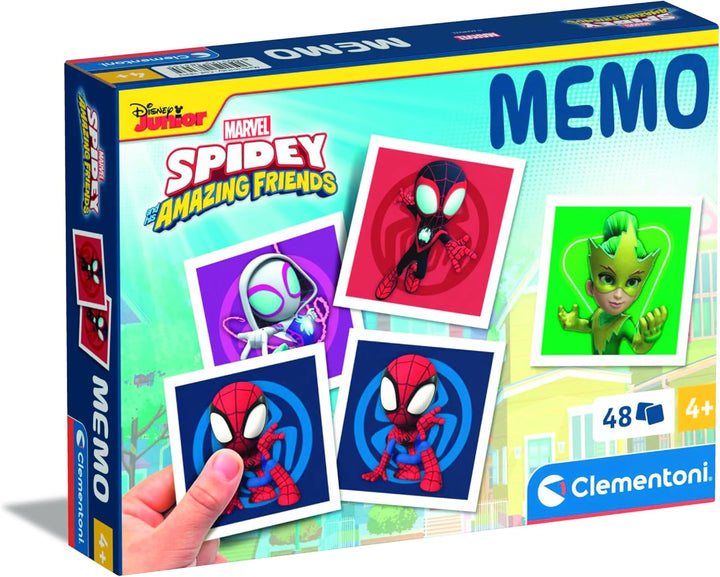 Juego Spidey Memoria 48 Cartas Para Niños