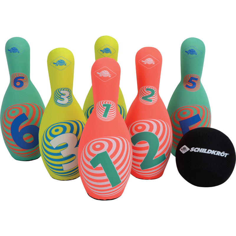 Juego De Bolos Didáctico Con Colores Para Niños
