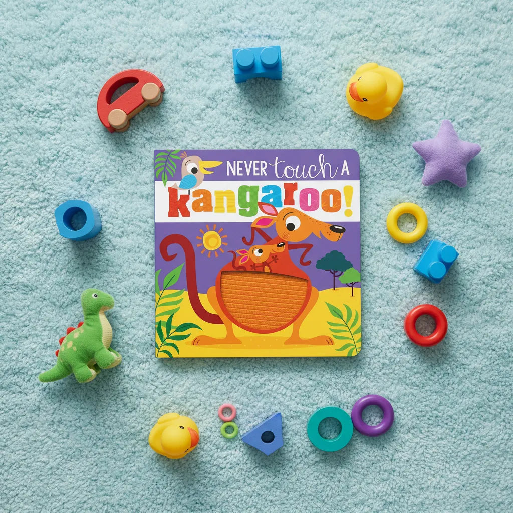 Libro Sensorial Nunca Toques Un Canguro