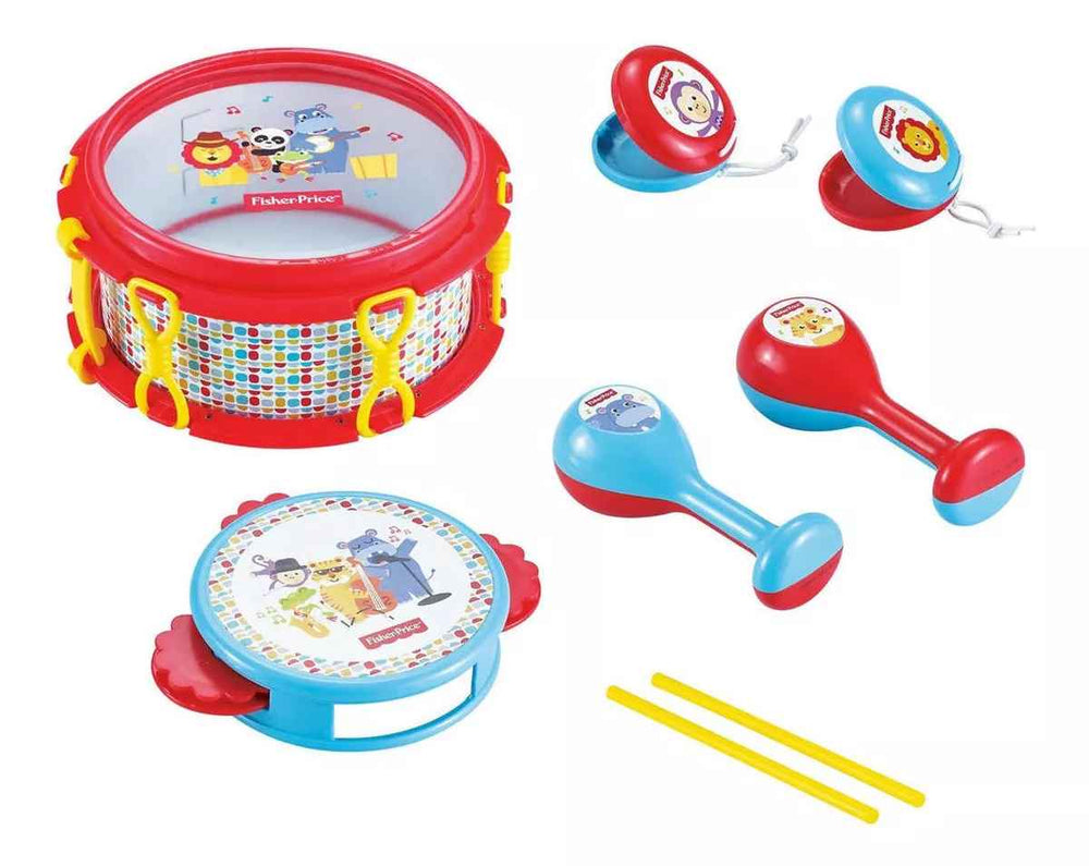 Set Mi Primera Banda Musical Fisher-price Para Niños